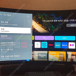 LG OLED 42인치 Flex TV/모니터(42LX3QKNA) 팝니다.