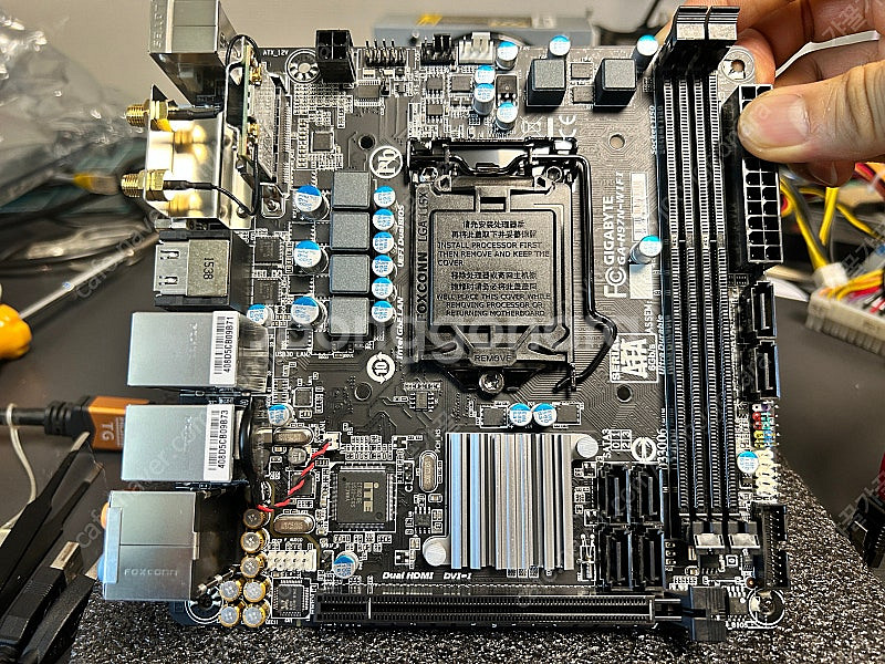 기가바이트 H97N-WIFI itx 미사용품--2