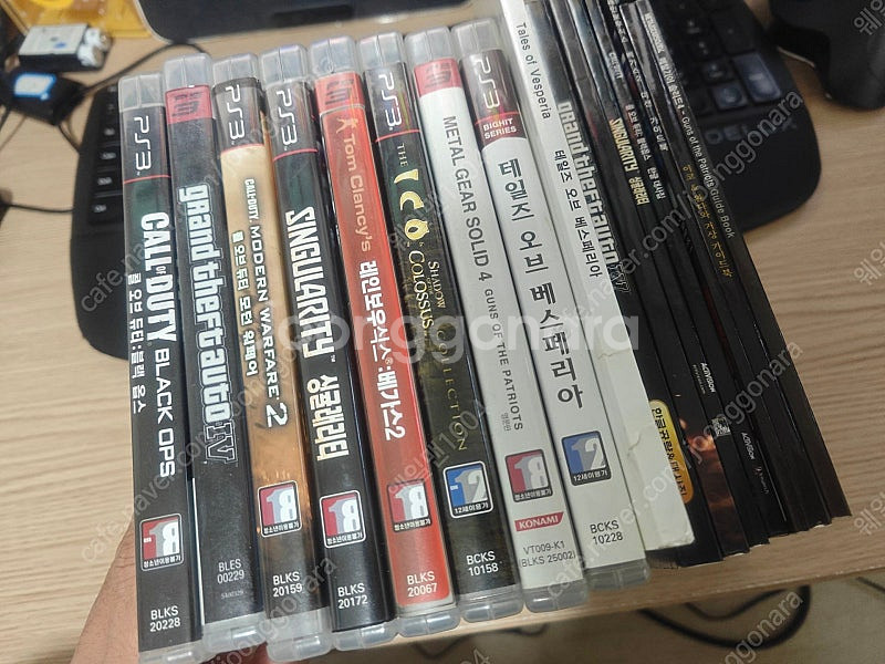플스3 PS3용 타이틀 + 가이드북/대사집/공량집 사진...--0