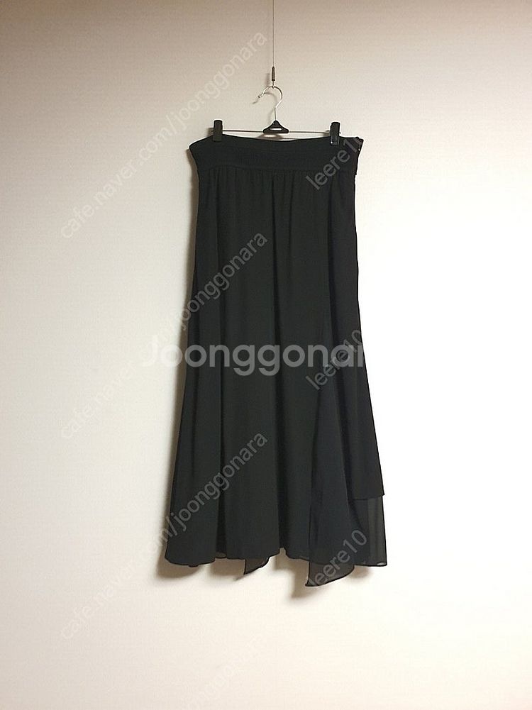 시스템 system 와이드 밴딩 맥시 플레어 스커트 6...--0