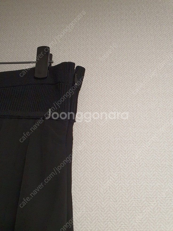 시스템 system 와이드 밴딩 맥시 플레어 스커트 6...--2