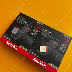 미개봉 샌디스크 ssd 4tb