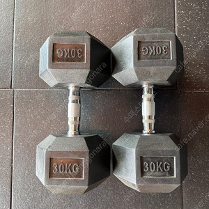 30kg 한쌍 / 25kg 한쌍 덤벨 팝니다