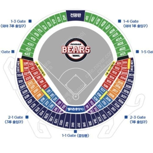 5월 6일 화요일 어린이날시리즈 잠실 두산베어스 엘지트윈스 3루 네이비석 2, 4연석 양도합니다