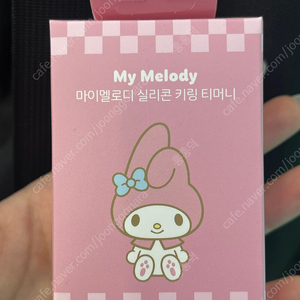 산리오 마이멜로디 헬로키티 실리콘 티머니 교통카드 키링