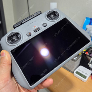 DJI RC2 드론 컨트롤러 조종기 신품수준 + 반사방지필름, Filp 가방