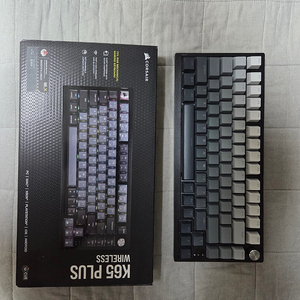 커세어 k65rgb plus 거의새삥