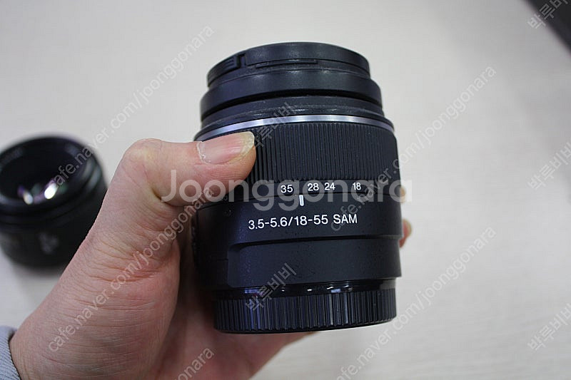 미놀타 소니마운트 af50mm f1.7 18-55번들--1