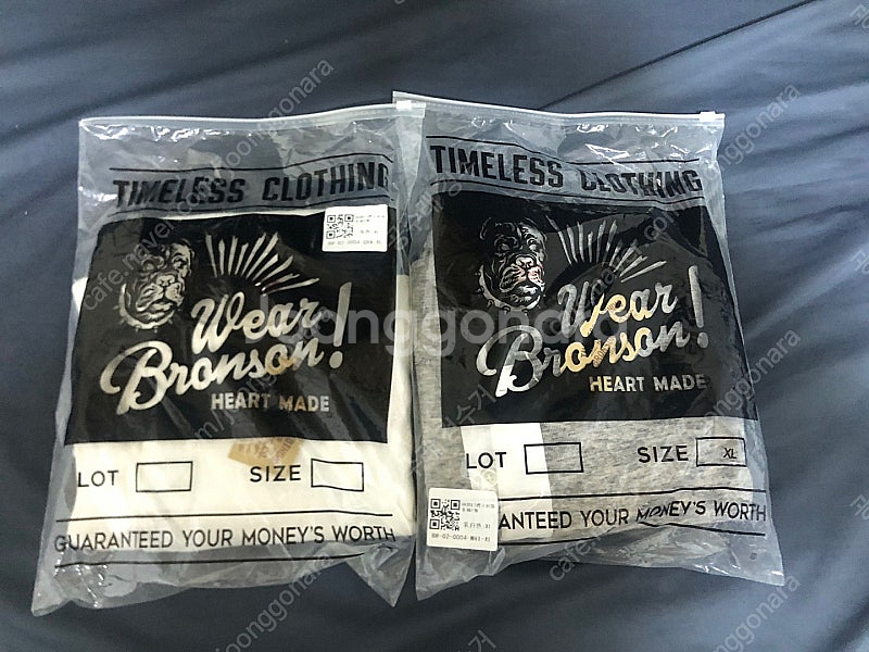 브론슨 헨리넥 플래킷 비대칭 티셔츠 아메카지--7