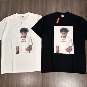 좌쓰 Supreme NBA Youngboy T-Shirt 슈프림 NBA 영보이 티셔츠 화이트 블랙