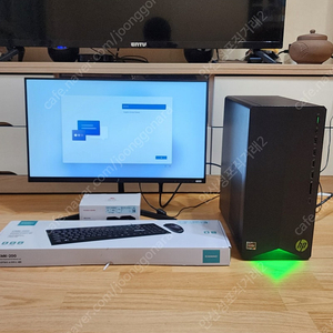 TG01-2001kl 라이젠 5600G RTX3060TI 컴퓨터 데스크탑 풀세트 (HP 완본체)