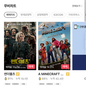 CGV 영화 예매 2인 17500원