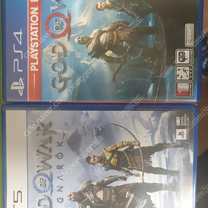 ps4 갓오브워, ps5 라그나로크 일괄 팝니다.(택포 43,000원)