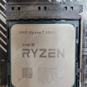 라이젠 5800x Asus prime b550m-a 보드 세트 판매합니다