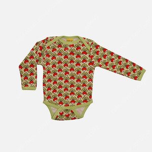 던스 긴팔 바디수트 버터플라이그린(80)