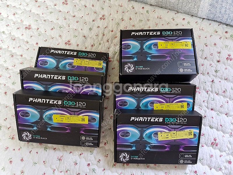 Phanteks PH-F120D30 BLACK 팝니다--0