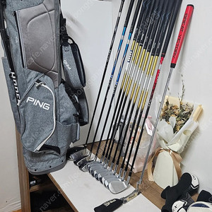 미즈노 jpx e3 forged 아이언 및 젝시오 드라이버 우드유틸 세트 핑후퍼 스탠드백 타이틀리스트