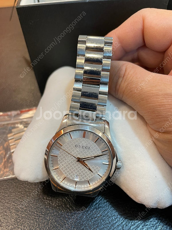 구찌시계 ya126442 스틸 쿼츠--3