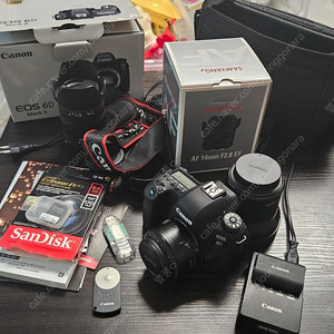캐논 6d mark2 + 캐논 50mm + 시그마 28-300 + 삼양 14mm 등등 일괄