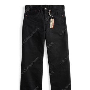 Rrl 더블알엘 빈티지파이브포켓 블랙온 블랙진 31/32