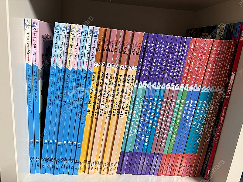 동화로 읽는 스토리텔링 과학 1, 2 각10권, 인물이...--0