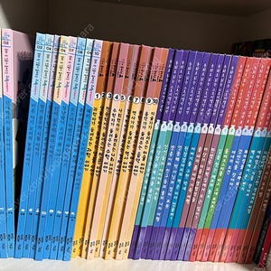 동화로 읽는 스토리텔링 과학 1, 2 각10권, 인물이 들려주는 교과 지식 이야기 10권, 동화속 인물들이 들려주는 과학 이야기 10권 (총 40권)