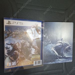 PS5 몬스터헌터 와일즈 (스틸북 포함 코드 미사용)