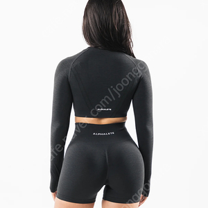 alphalete 알파리트 해외직구 상의 크롭탑 새상품