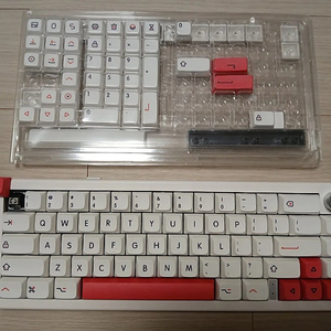기계식 키보드 키캡 xda pbt 126키