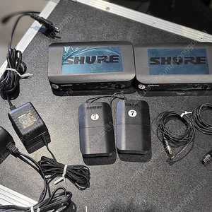 (SHURE)BLX14 슈어 무선마이크 바디팩 핀 900Mhz 2세트
