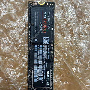 삼성 970 EVO Plus 1TB M.2 Nvme 7.9만 팝니다.