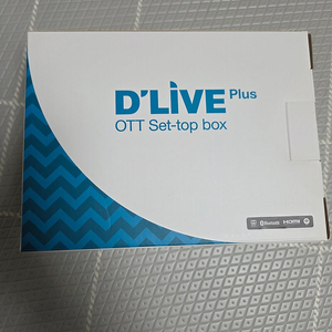 딜라이브 ott박스 팝니다(파우치포함 / 새상품)