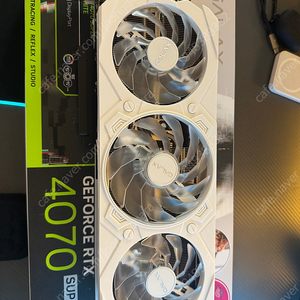 갤럭시 rtx4070s ex gamer white