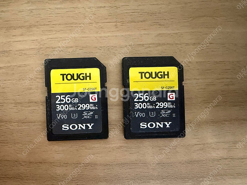 소니 Sony 터프 SD 카드 SF-G256T 2개 일...--0