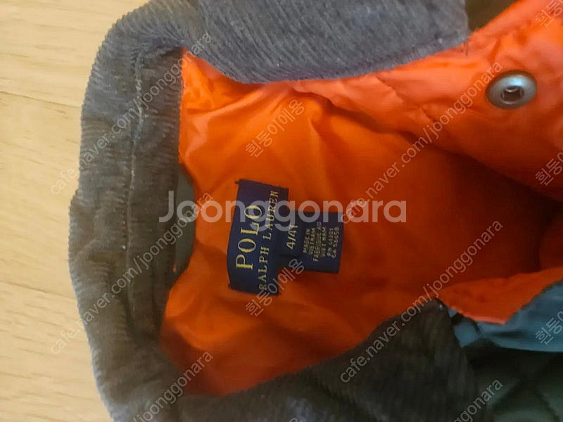 폴로 퀼팅 자켓 4T--5