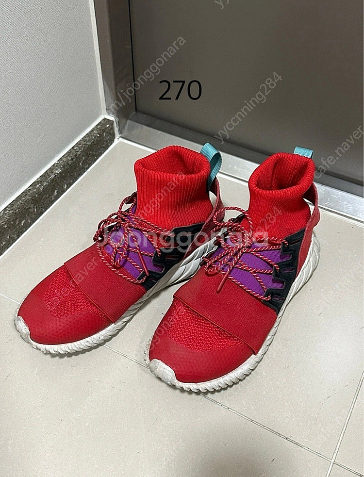 아디다스 튜블라둠 윈터 삭스 운동화 270--0