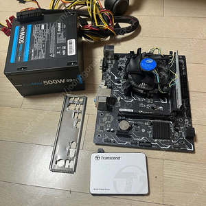 i3 9100f h310m ddr4 8GB 500w파워 일괄
