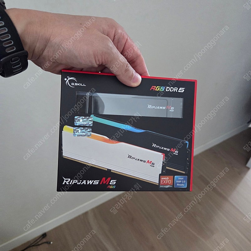 미개봉 새상품. 지스킬 ddr5-5200 CL40 rgb 32gb (16+16)