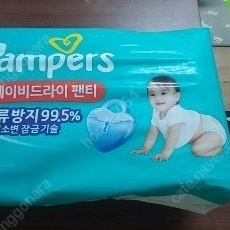 팸퍼스 베이비 드라이 팬티 46매 팝니다
