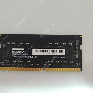 노트북 DDR4 16GB 에센코어 클레브 램 판매합니다.