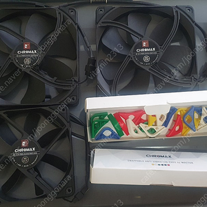 Noctua NF-A14 chromax *2 + NF-S12A chromax *1 녹투아 크로맥스