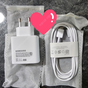 삼성 45w 초고속충전기 C타입 어뎁터 ctoc케이블