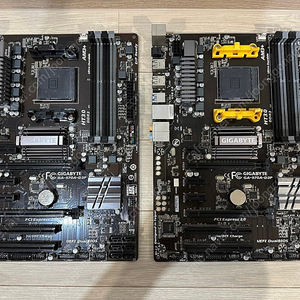 [개인] AMD 기가바이트 GA-970A-D3P 메인보드 2개 일괄 판매합니다.