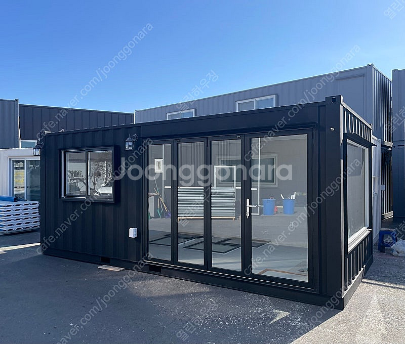 3m x 6m 폴딩도어형 농막, 체류형쉼터 컨테이너 판...--0