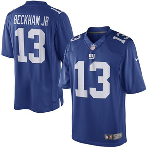 NFL NY Giants #13 Odell Beckham Jr. On Field풋볼져지 정품Nike M(100-105) (무료배송)