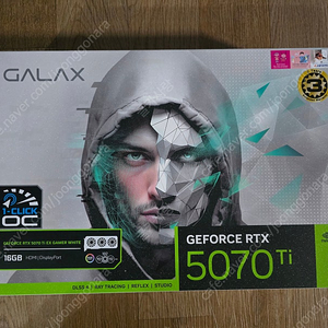 갤럭시 5070TI EX GAMER WHITE 미개봉