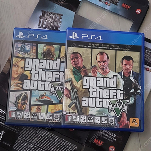 PS4 플스게임(GTA5 컬랙션 2CD)