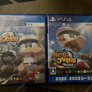 PS4(실황 파워풀 프로야구 2018 & 2023)
