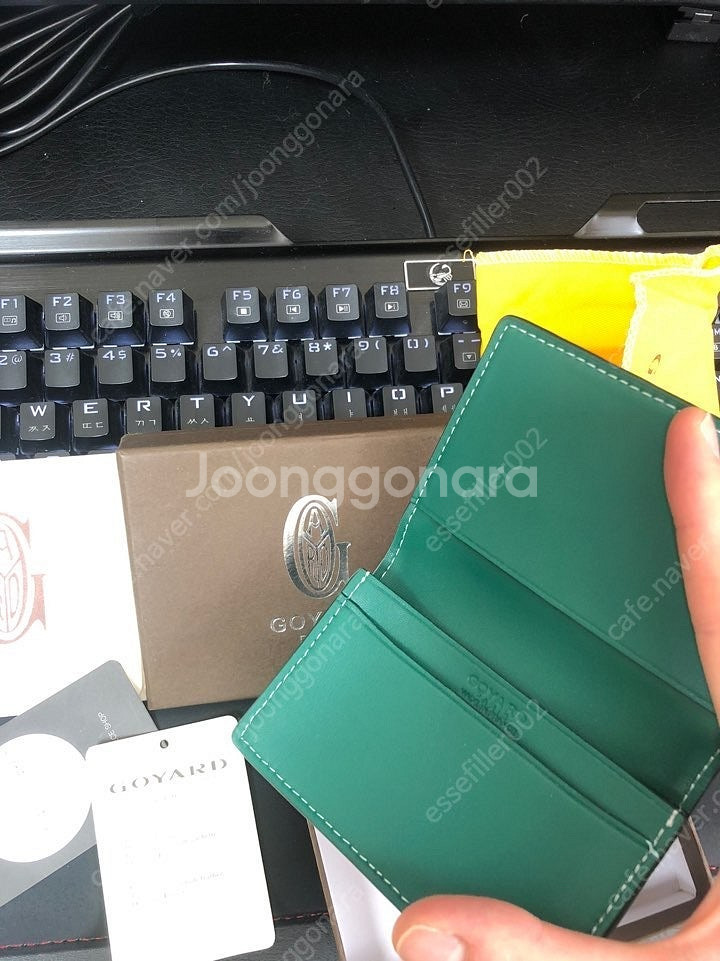 [판매][전색상,인증,정품'유']고야드 말제르브 명함지...--3