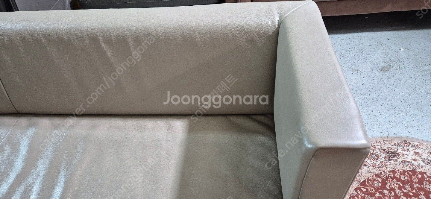 *판매* 도무스 코이노 브롱스 전체천연가죽 다이닝 소파...--5